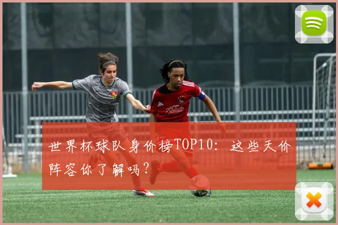世界杯球队身价榜TOP10：这些天价阵容你了解吗？